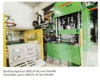 Turntable press WEGA-AS by H�ndle